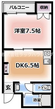 サンティール門真の間取り画像