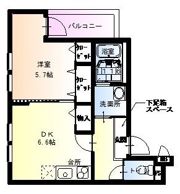 フジパレス豊新Ⅵ番館の間取り画像