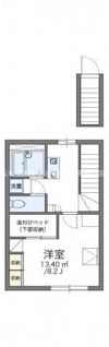 レオパレスパストラルフォレストの間取り画像