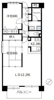 ダイアパレス五日市中央の間取り画像