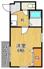 まつやビルの間取り画像