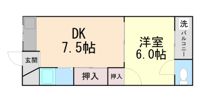 小野マンションの間取り画像