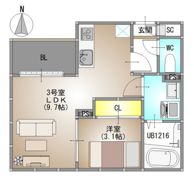 REGALEST住吉の間取り画像