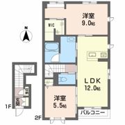 プロヌーブ昭和の間取り画像