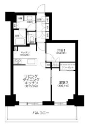 パークシティ中野 ザ タワー ブリーズの間取り画像
