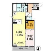 たちばなの間取り画像