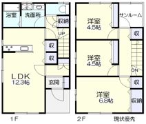 アサンテの間取り画像