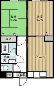 松本マンション5の間取り画像