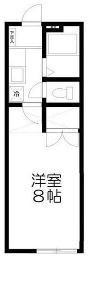 向山サンヒルズの間取り画像