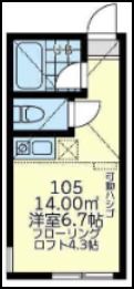 ユナイト八景アルザス・ロレーヌの間取り画像