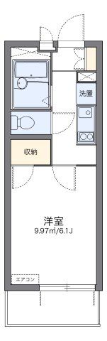 レオパレス稲葉山 彦八の間取り画像