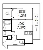 W.O.B.KYOBASHIの間取り画像