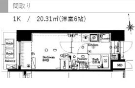 プレセダンヒルズ阪東橋の間取り画像