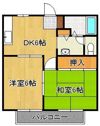 キャビン一番館の間取り画像
