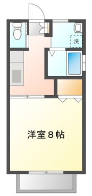 ヴィラローズの間取り画像