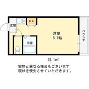 アプレシオ西冠Ⅰの間取り画像