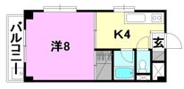 メルヘンハイツ小坂の間取り画像