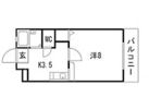 グラース中島壱番館の間取り画像