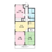 イーストリッチの間取り画像