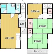 飯野ハイツの間取り画像