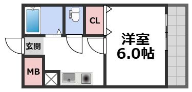 マンションロゼの間取り画像