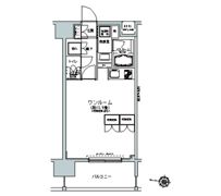 パークキューブ板橋本町の間取り画像
