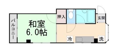 パレス・トミの間取り画像