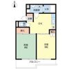 ロキシー・レーヴBの間取り画像