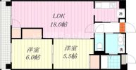 アイヒルズ松山の間取り画像