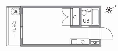 エクレール仙川Part2の間取り画像