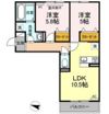 D－room浜野南 A棟の間取り画像