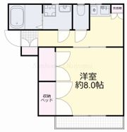 庭瀬メゾンCの間取り画像