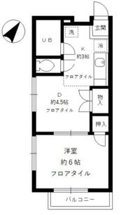コルシード祐天寺の間取り画像
