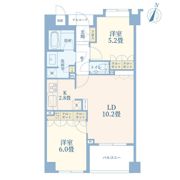 グラーサ三軒茶屋の間取り画像