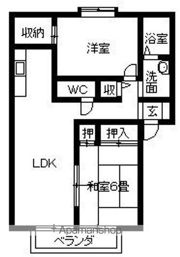 サンヴェール名東の間取り画像