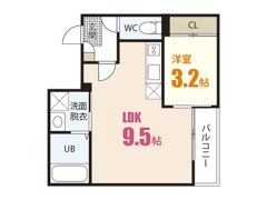 Grandticモンテキュールの間取り画像