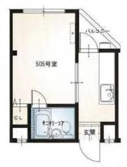第二松山ハイツの間取り画像