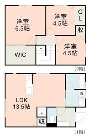 オーシャンテラスBの間取り画像