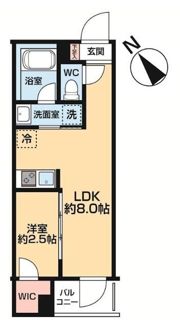 ハーモニーレジデンス中野若宮の間取り画像