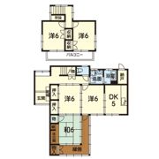 大窪3丁目上原戸建の間取り画像