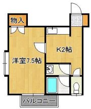 アリーバ小倉の間取り画像