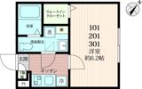 グレイスリーコート德丸の間取り画像