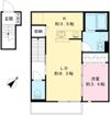 フリューゲルⅠの間取り画像