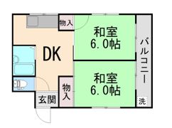 ハイム灘北の間取り画像