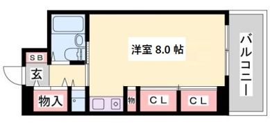 ブルームライフ兵庫の間取り画像