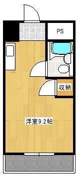 歯大前スカイマンションの間取り画像