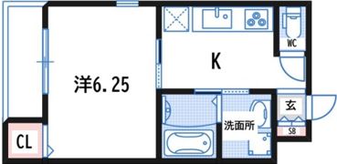 レクエルド深江の間取り画像