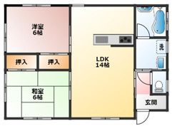 サンライズ須田ノ木の間取り画像