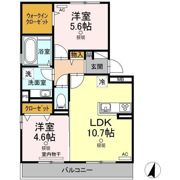 ヴェルデ溝口の間取り画像