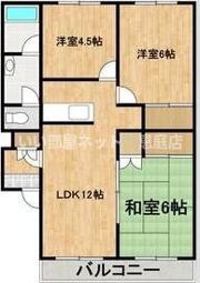 フロンティア旭町の間取り画像